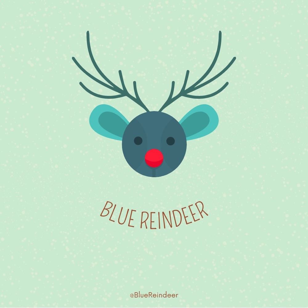 Meet your Posher, Blue Reindeer 🦌